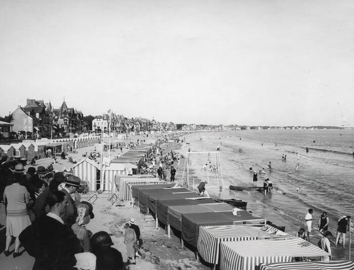 Het strand van La Baule bij La Belle Epoque