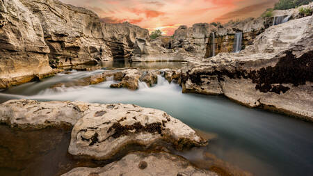 The Sautadet waterfalls The Sautadet waterfalls