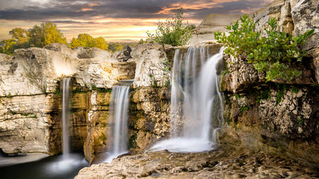 sunrise over Sautadet sunrise over Sautadet
