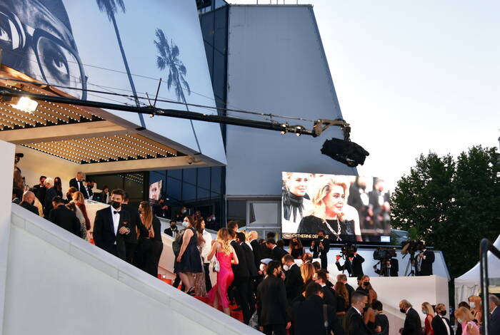 Cannes Film Festival artiesteningang Catherine Deneuve