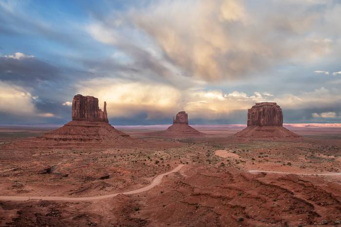 Monument Valley - Couché de soleil