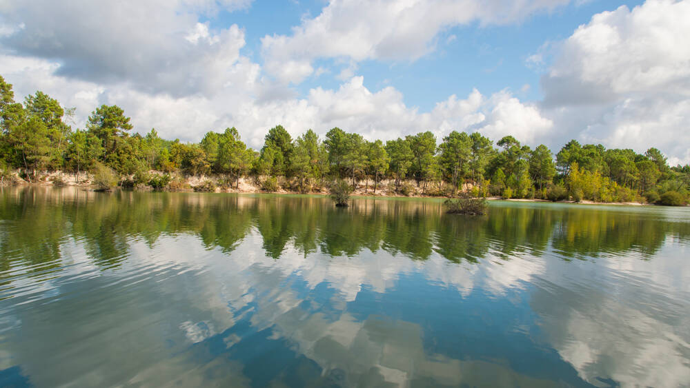 Reflection on Blue Lake