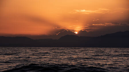 Sonnenaufgang am Meer