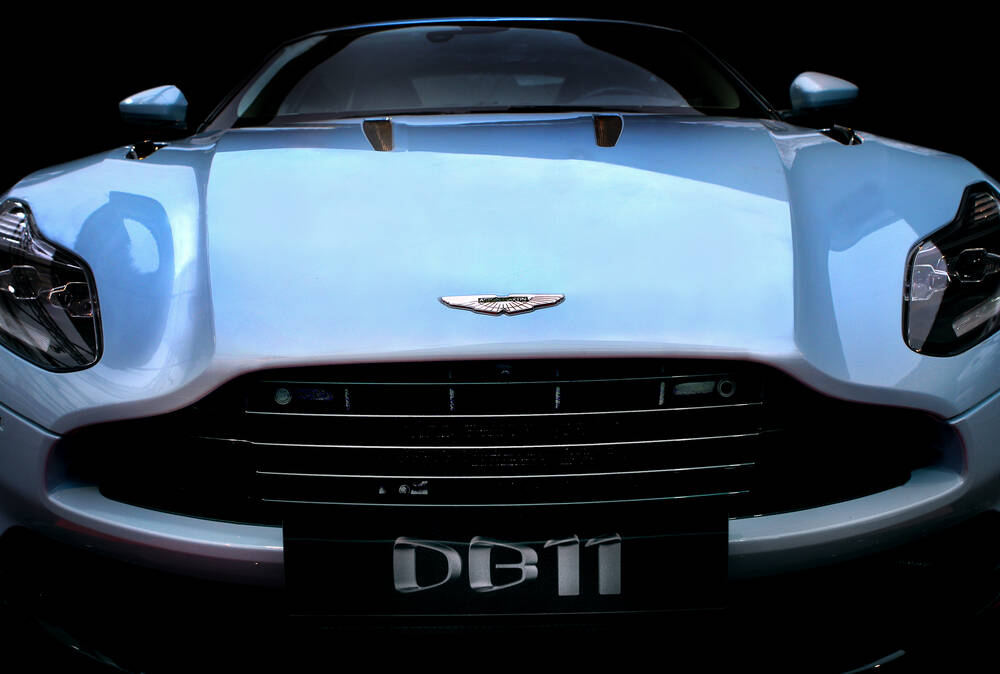 Aston Martin DB11 Blue sky