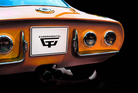 Opel Experimental GT Arancione 1970 Opel Experimental GT Arancione 1970