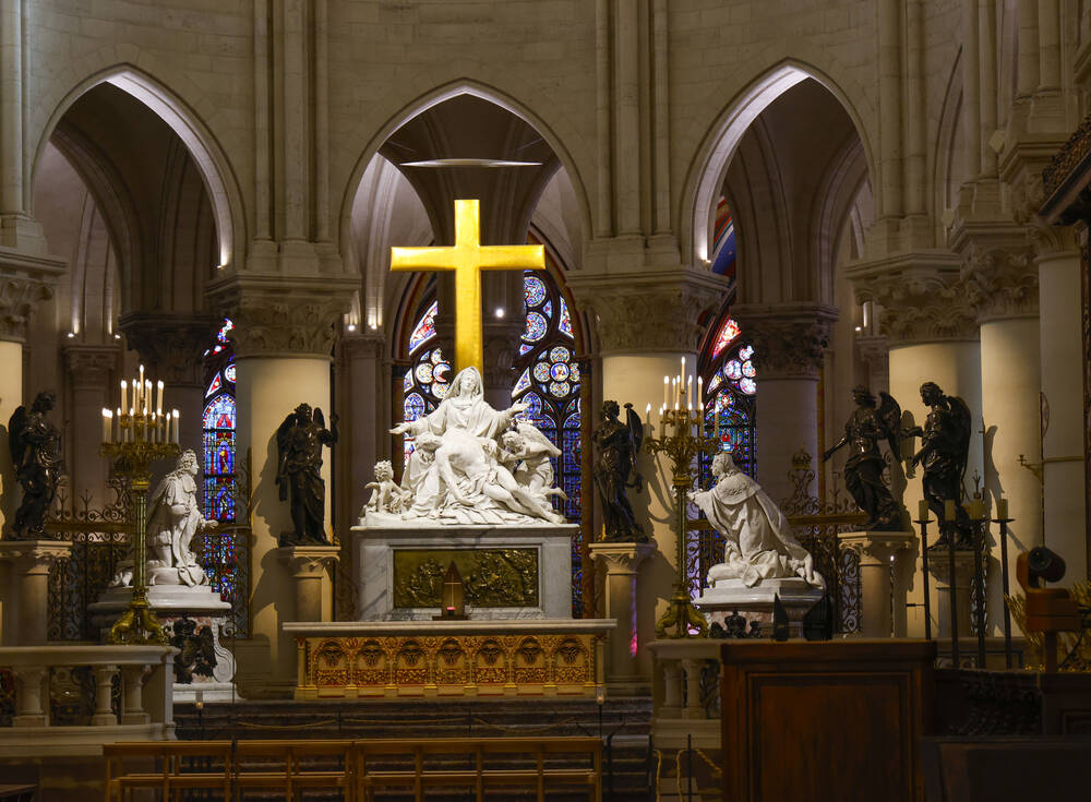 THE PIETA OF NOTRE DAME DE PARIS 2025