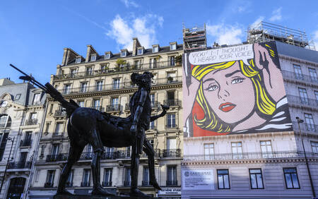 ROY LICHTENSTEIN AT SAINT GERMAIN DES PRES