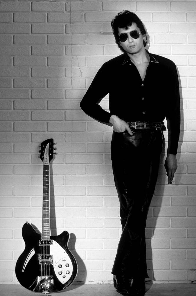 Alain Bashung en studio en 1980