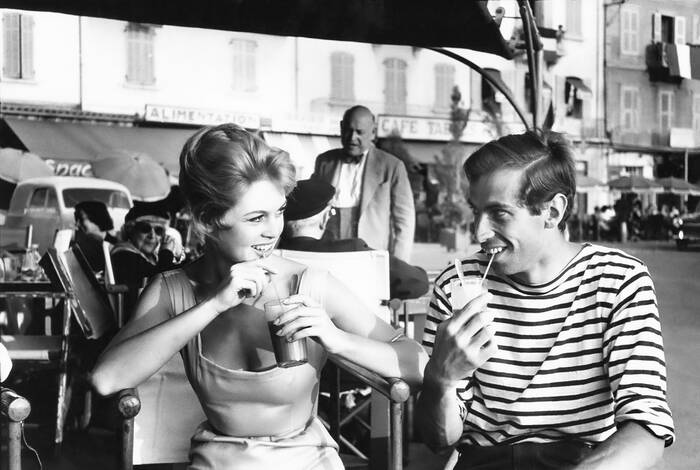Brigitte BARDOT e Roger VADIM a Saint-Tropez Brigitte BARDOT e Roger VADIM a Saint-Tropez
