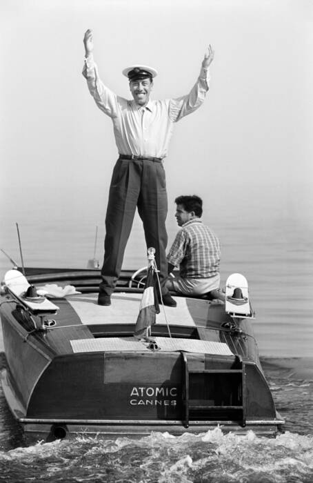 Fernandel al 9° Festival di Cannes Fernandel al 9° Festival di Cannes