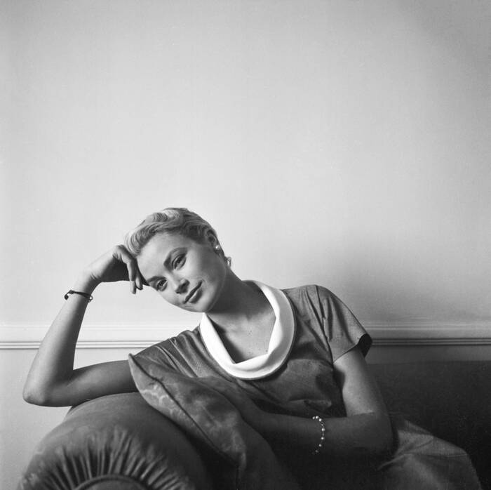 Grace Kelly in Cannes 1955 in het Carlton Hotel