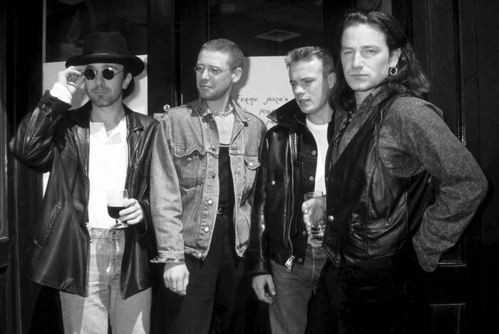 Il gruppo U2 nel 1987 Il gruppo U2 nel 1987