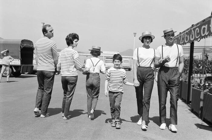 Presentazione di moda a Saint-Tropez 1962 Presentazione di moda a Saint-Tropez 1962