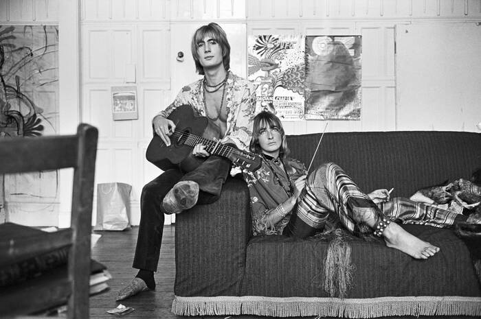 Una coppia hippie a Londra Una coppia hippie a Londra