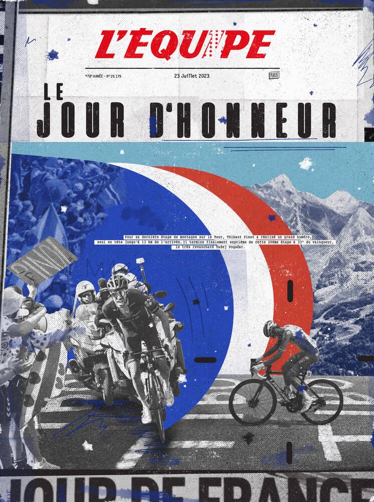 PINOT - L'Equipe x Plakat