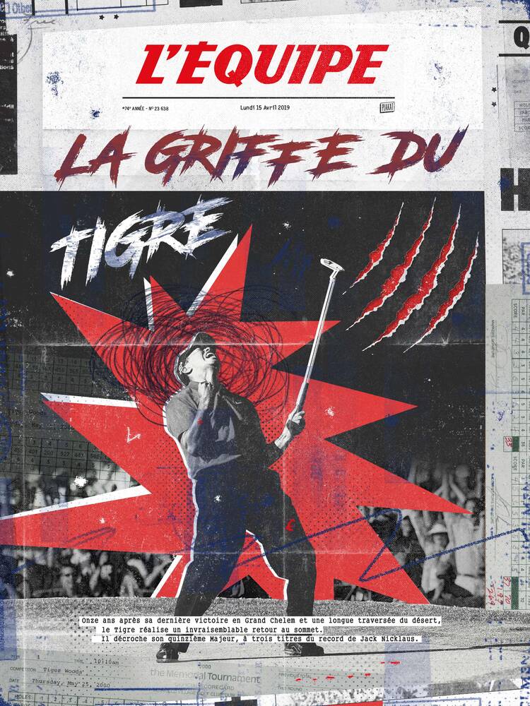 WOODS - L'Equipe x Plakat