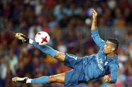 Cristiano Ronaldo im spanischen Supercup 2017 Cristiano Ronaldo im spanischen Supercup 2017