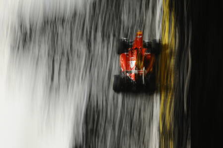 Fernando Alonso during testing for the Singapore Grand Prix