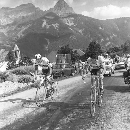 Thevenets attack mot Merckx Thevenets attack mot Merckx