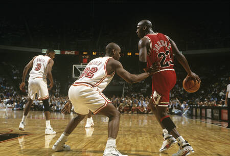 Michael Jordan mot Miami Heat Michael Jordan mot Miami Heat
