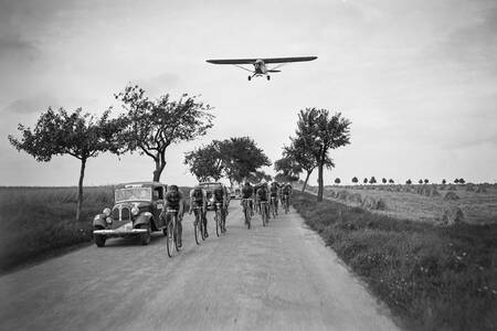 Ein Flugzeug auf der Tour