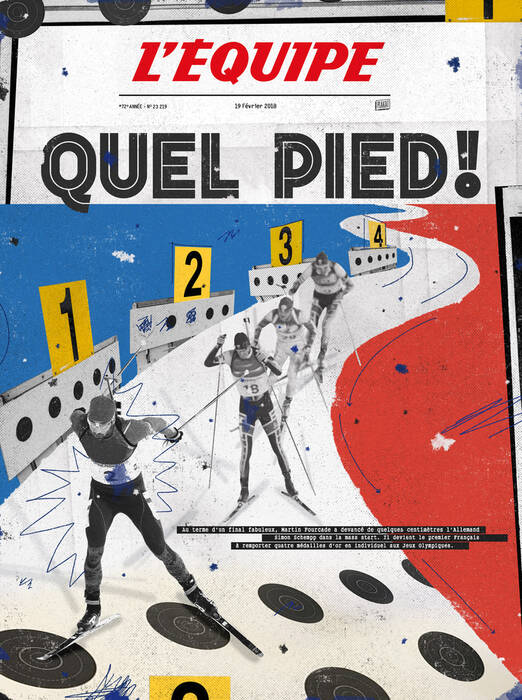 FOURCADE - La squadra x Plakat FOURCADE - La squadra x Plakat