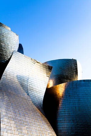 Sunset on Guggenheim Bilbao Poster Sunset on Guggenheim Bilbao Poster