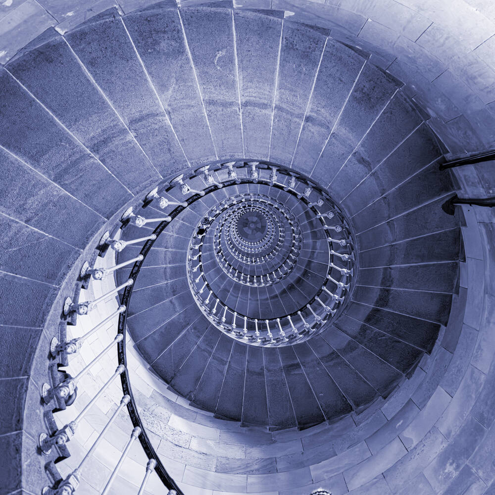 Trap naar de walvisvuurtoren