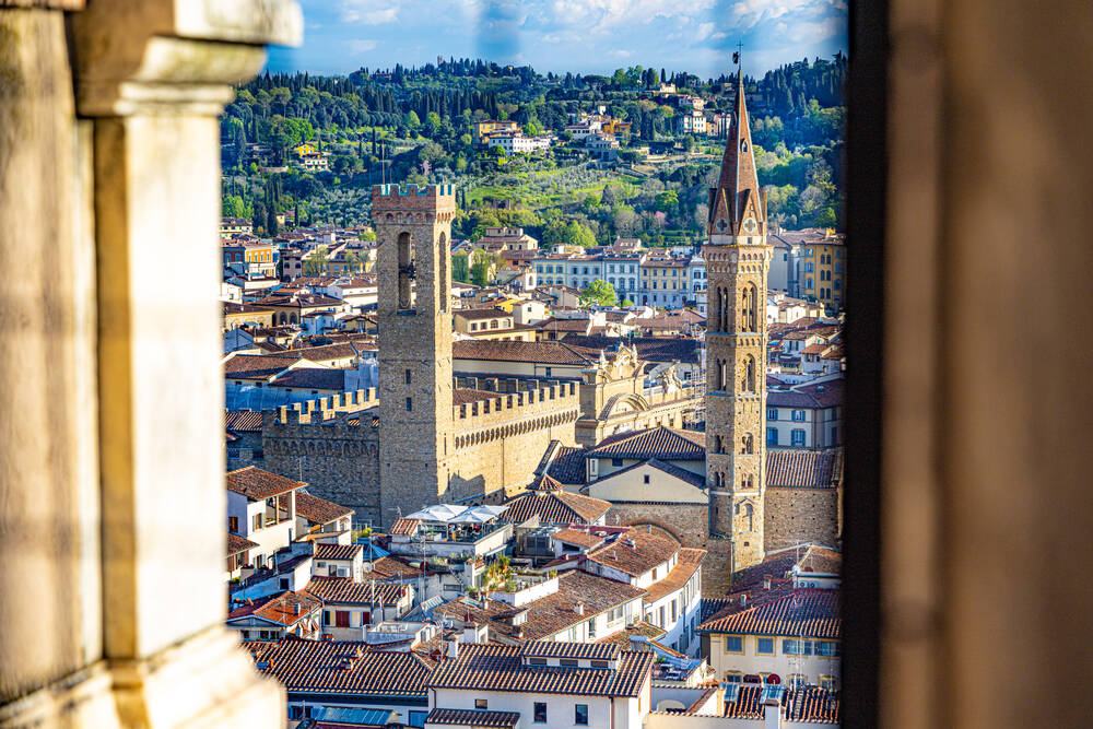 Florence's Seigniory as seen from the Duomo