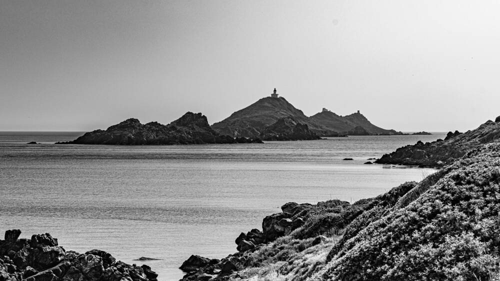 Les iles sanguinaires de Corse