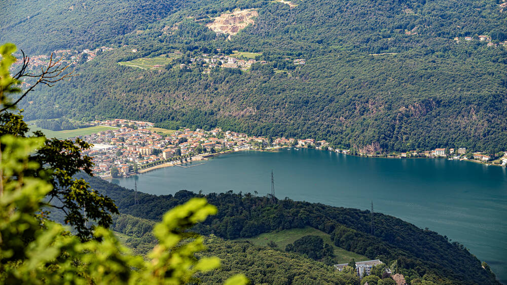 Riva San Vitale aan het Luganomeer