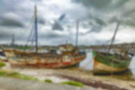 Schiffsfriedhof in Camaret sur mer