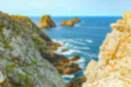Der Erbsenhaufen an der Pointe de Penhir von crozon