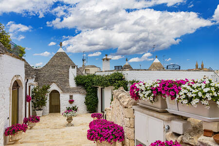 Alberobello, trulliernas huvudstad i Puglia Alberobello, trulliernas huvudstad i Puglia