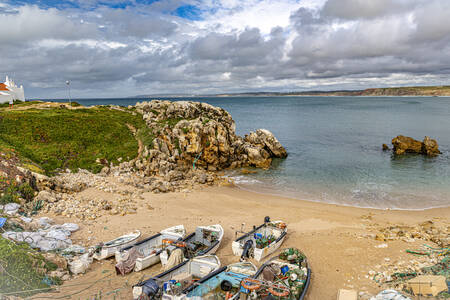 Vissersbaai aan de Atlantische Oceaan