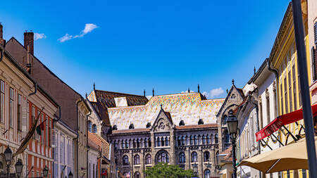 I Budapests gamla stadskärna I Budapests gamla stadskärna