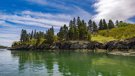 De zee van New Brunswick in Canada canvas prints De zee van New Brunswick in Canada canvas prints