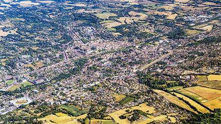 Staden Auch från luften Staden Auch från luften