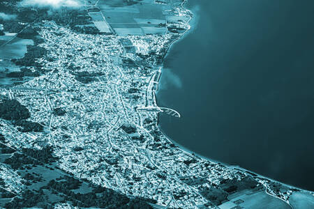 De haven van La Flotte en Ré ile de Ré