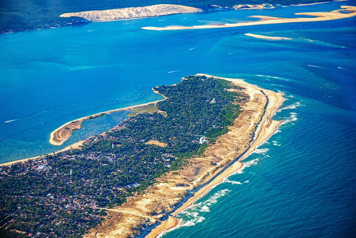 La Conche en Minbeau bij Cap Ferret La Conche en Minbeau bij Cap Ferret