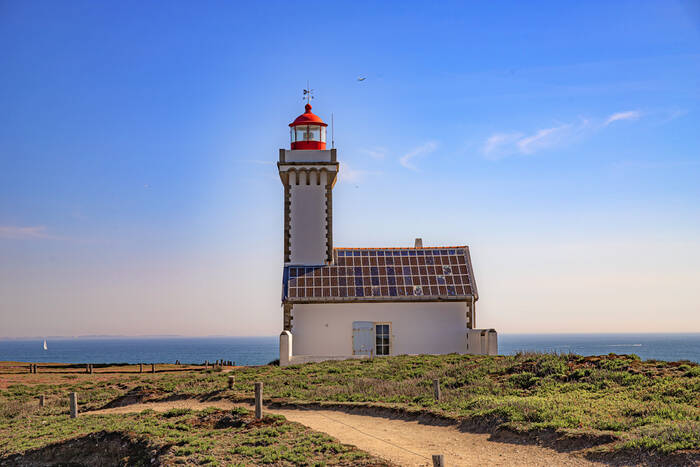 Vuurtoren Pointe des Poulains Belle Ile en Mer