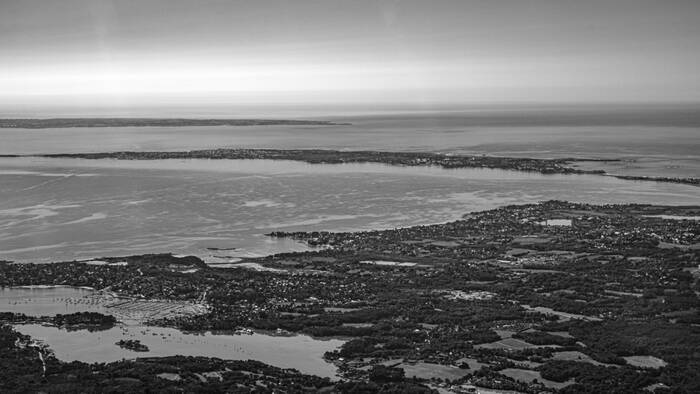 De haven van La Trinité Carnac Quiberon en Belle Ile vanuit de lucht
