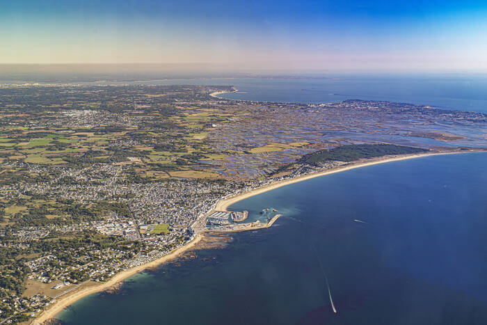 de haven van La Turballe