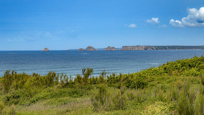 Penhir la presquile en de erwtenhoop in Camaret sur Mer