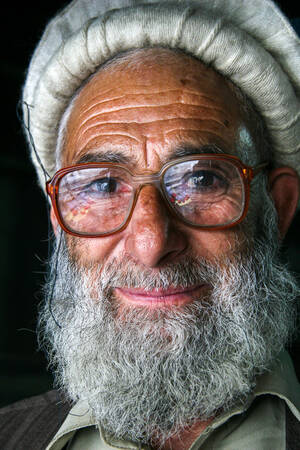 A man with such gentle eyes