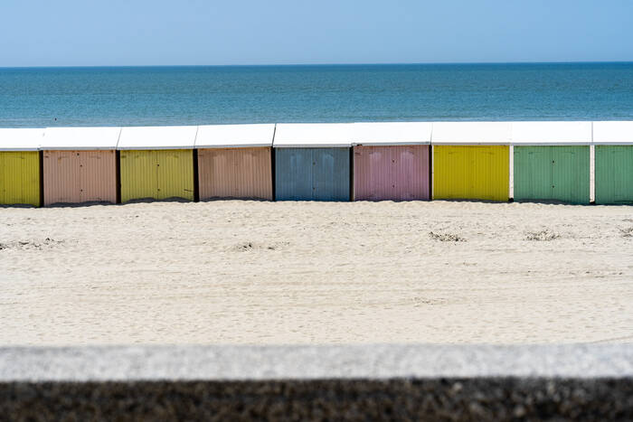 Strandstugorna vid Berck plage Strandstugorna vid Berck plage