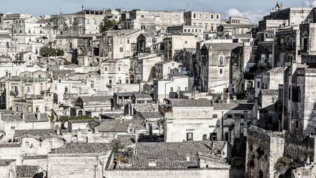 Panorama in Matera