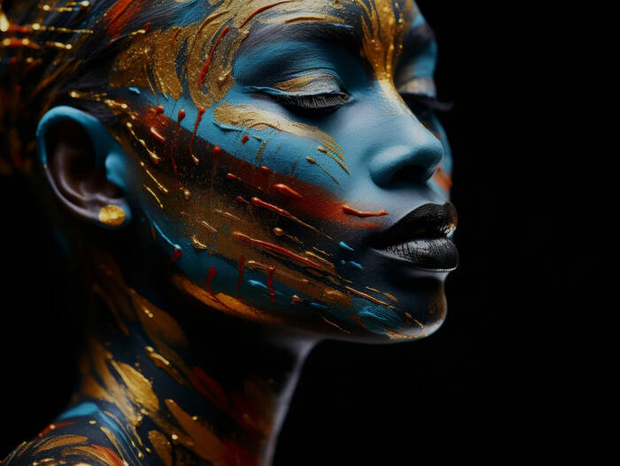 The beautiful black The beautiful black