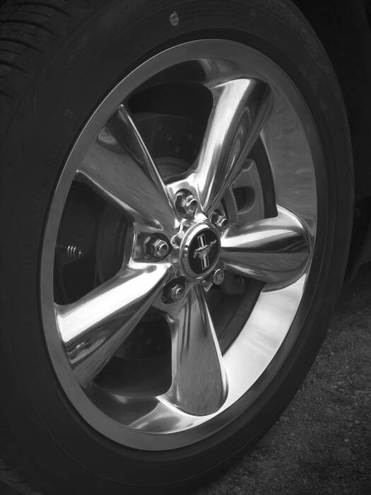 Mustang wiel
