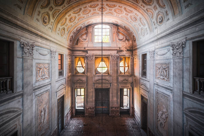 Verlaten Italiaanse villa